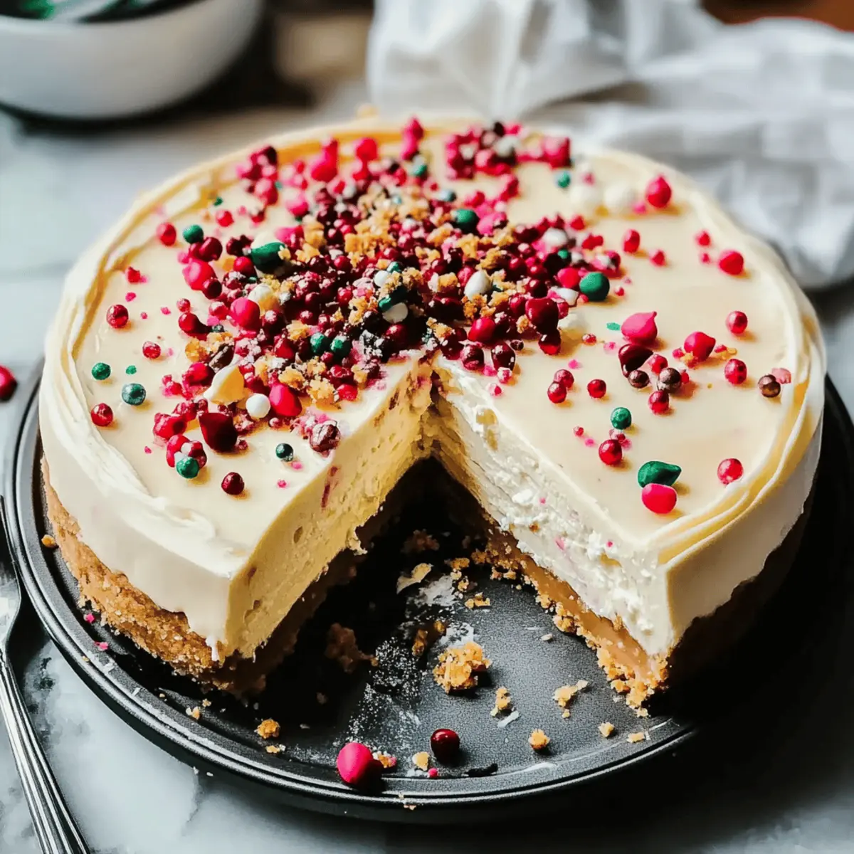 Irresistible Sugar Cookie Cheesecake for Festive Cheer 4 Sugar Cookie Cheesecake