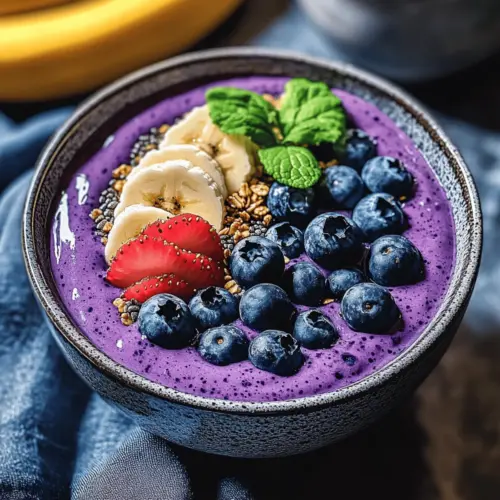 Blueberry Smoothie Bowl