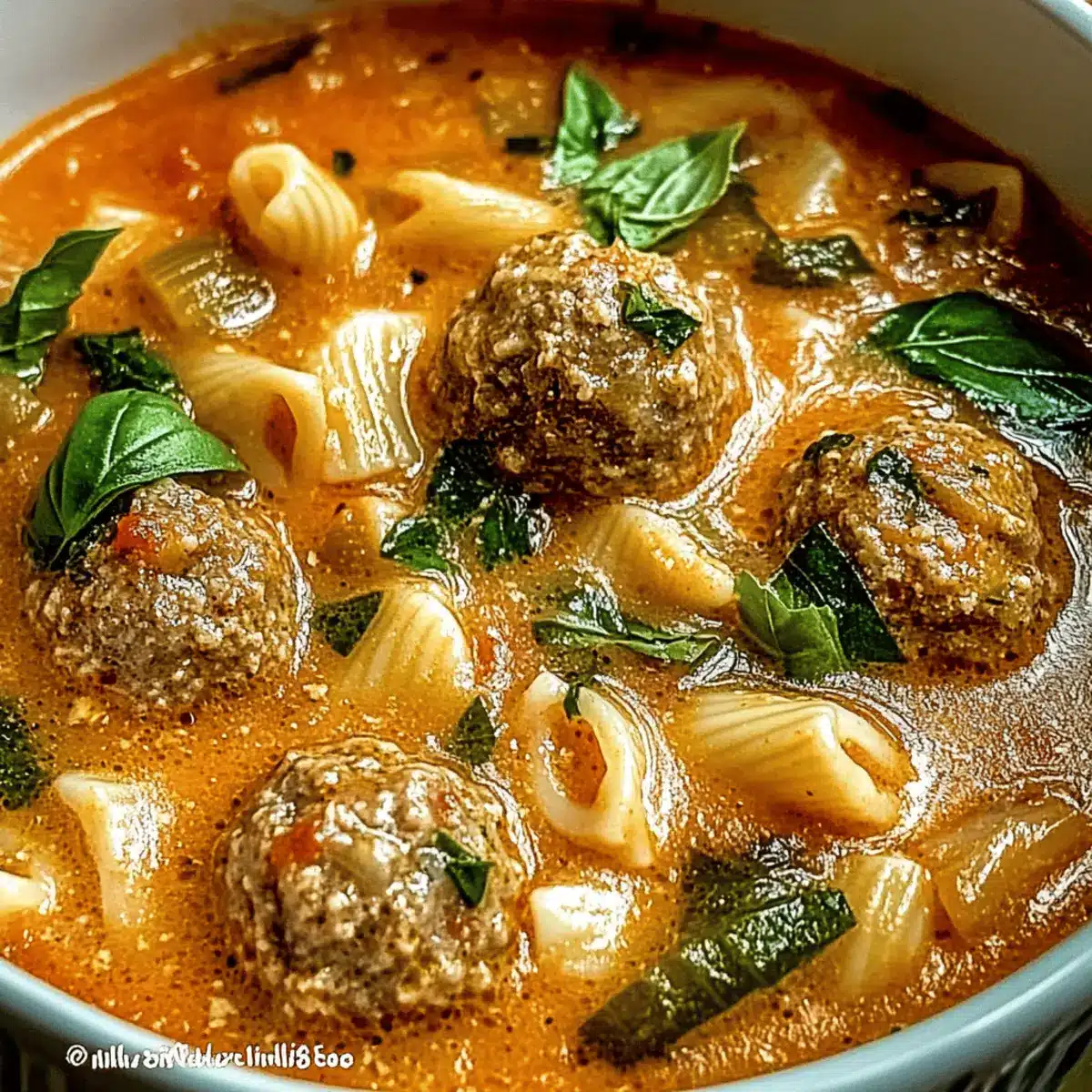Creamy Italian Meatball Soup that'll Warm Your Soul 4 Italian Meatball Soup