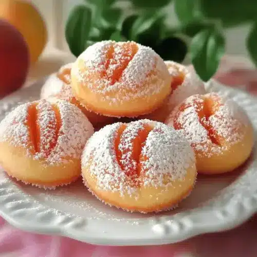 Italian Peach Summer Cookies
