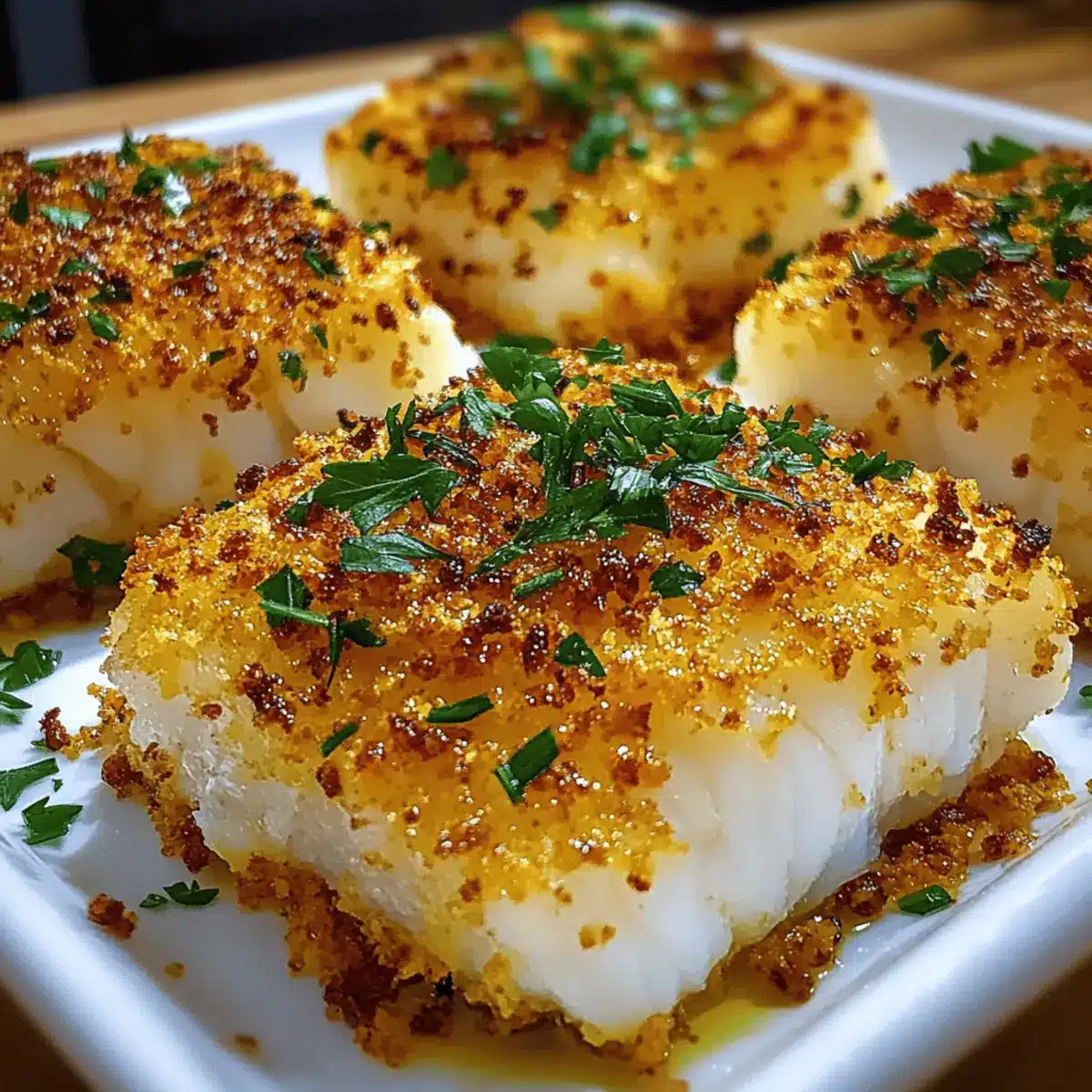 Easy Boston Baked Cod with Crispy Panko Topping