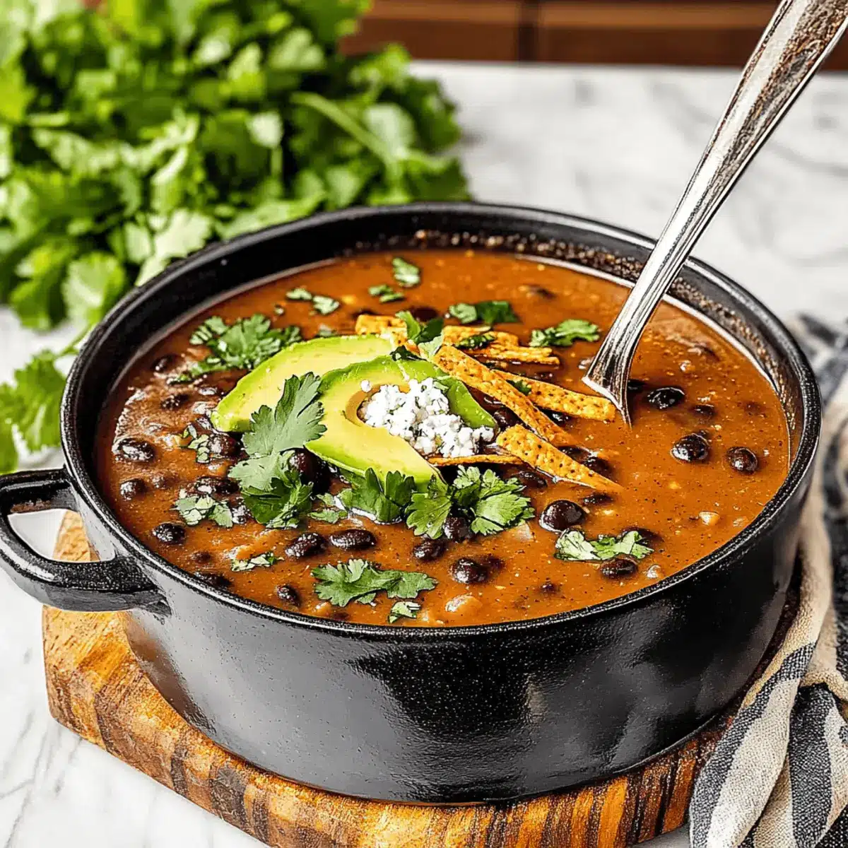 Black Bean Soup
