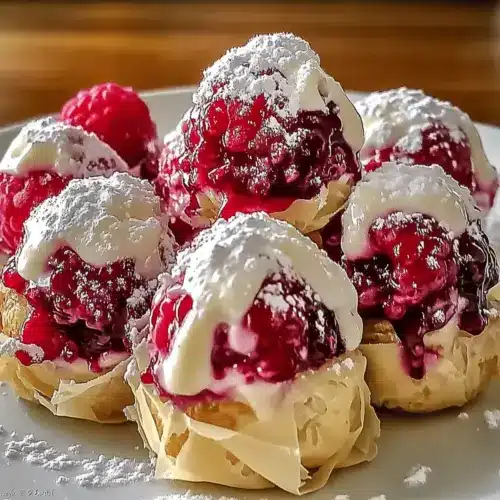 Raspberry Cream Cheese Bites