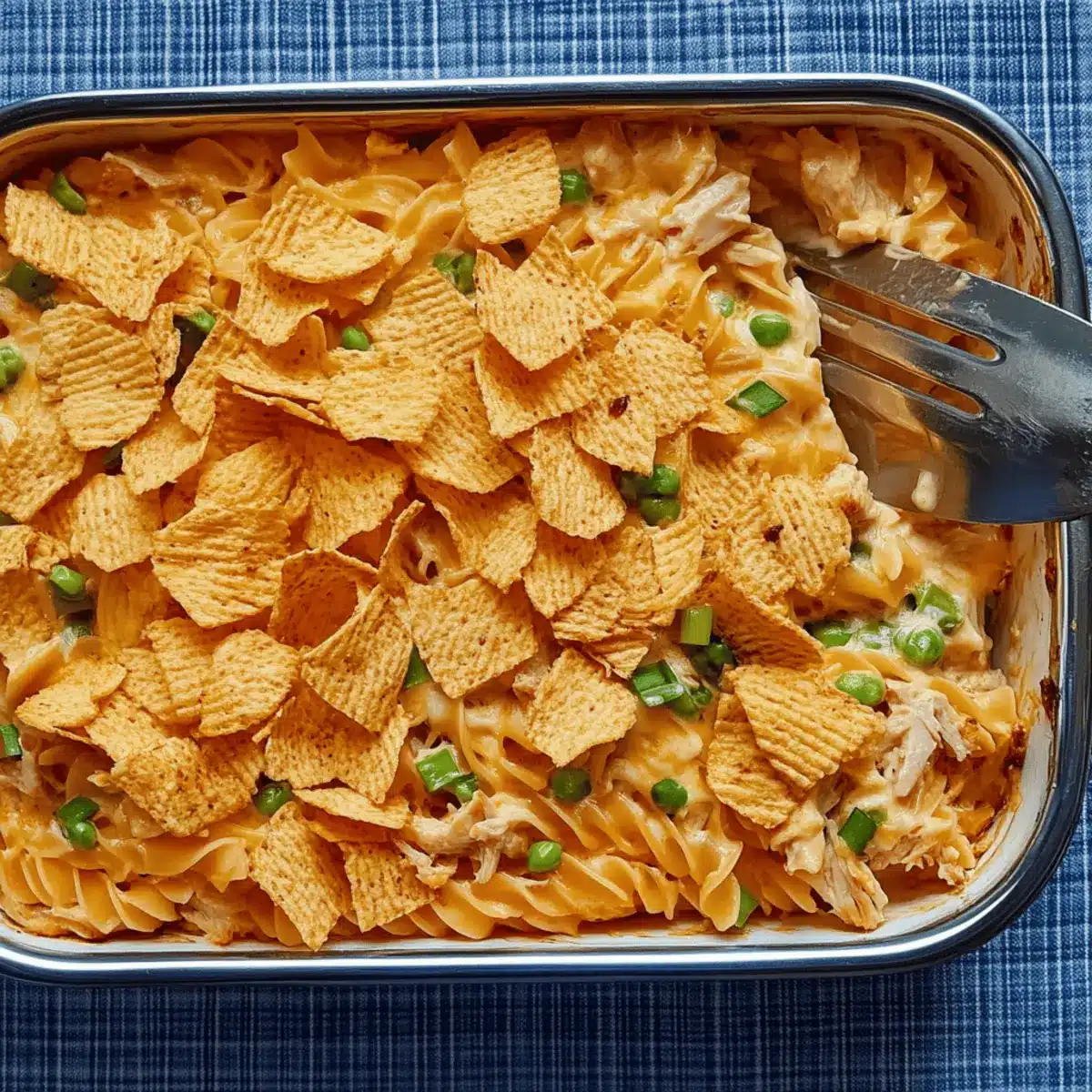 Spicy Miso Tuna Noodle Casserole