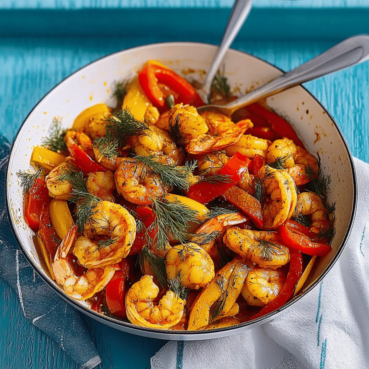 Turmeric-Dill Shrimp Stir-Fry: Quick, Flavorful & So Easy 4 Turmeric-Dill Shrimp Stir-Fry