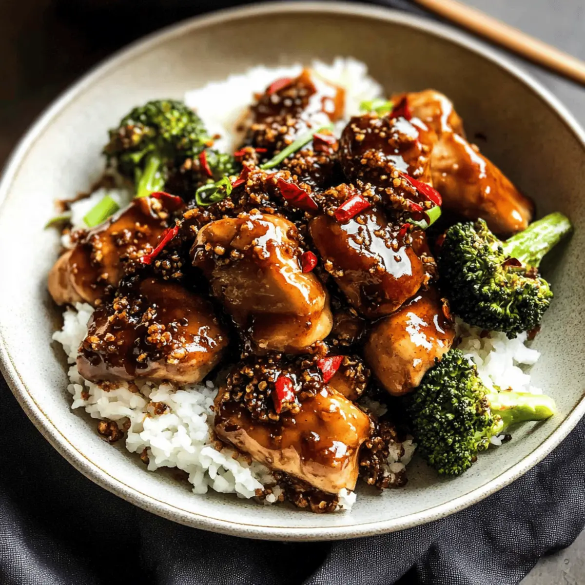 Ginger Soy Chicken and Broccoli