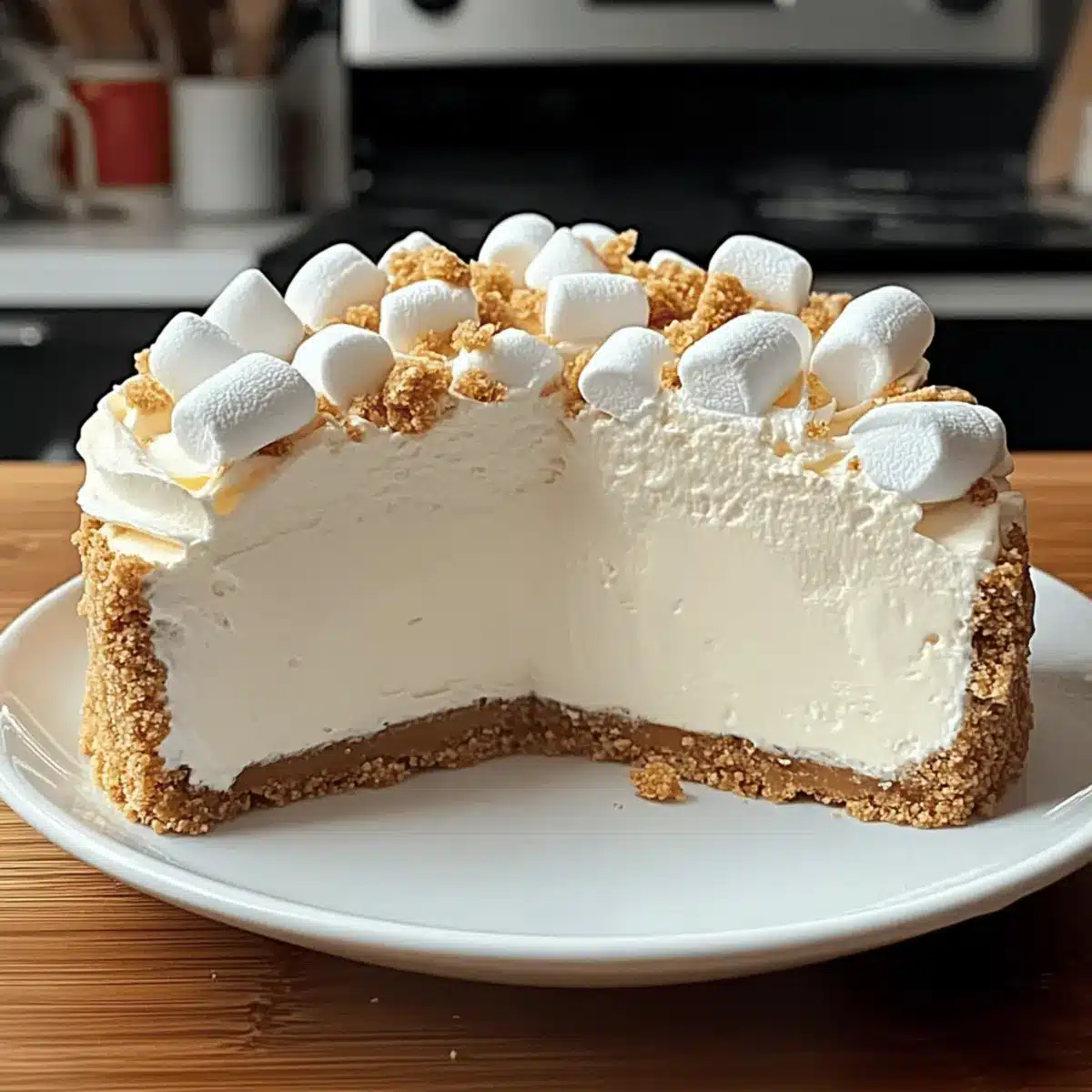 Marshmallow Whip Cheesecake