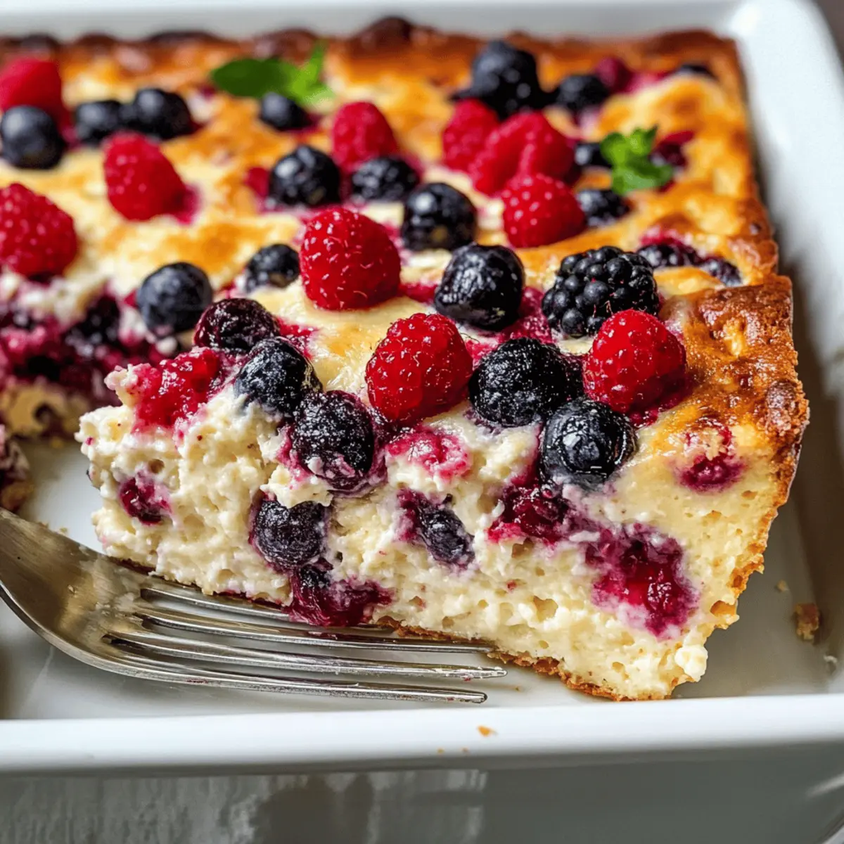 Triple Berry Bake