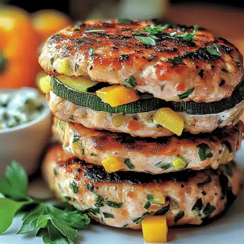 Chicken Zucchini Burgers