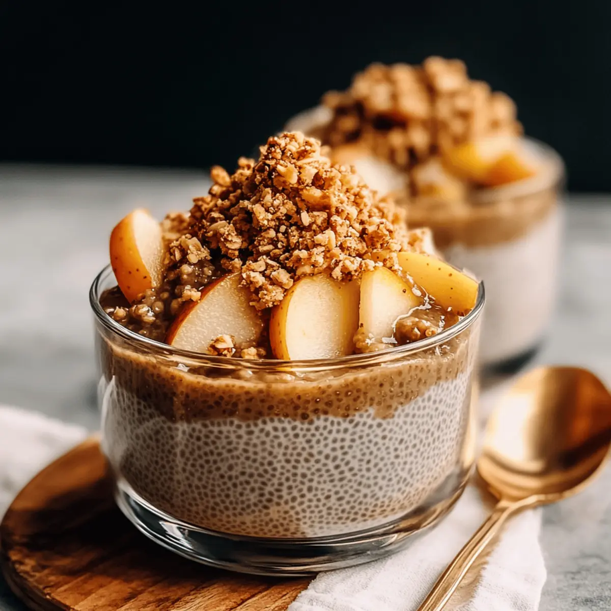 Apple Crumble Chia Pudding dp6dik