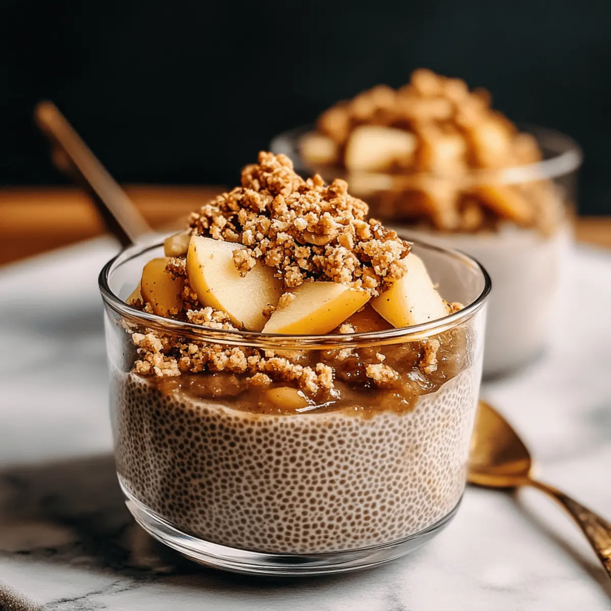 Apple Crumble Chia Pudding rw7tuz