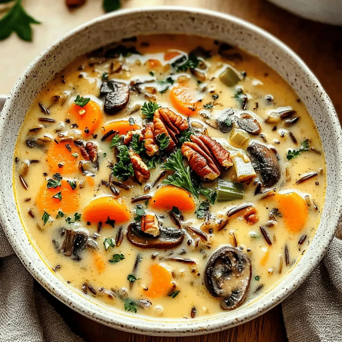 Autumn Wild Rice Soup uueoah