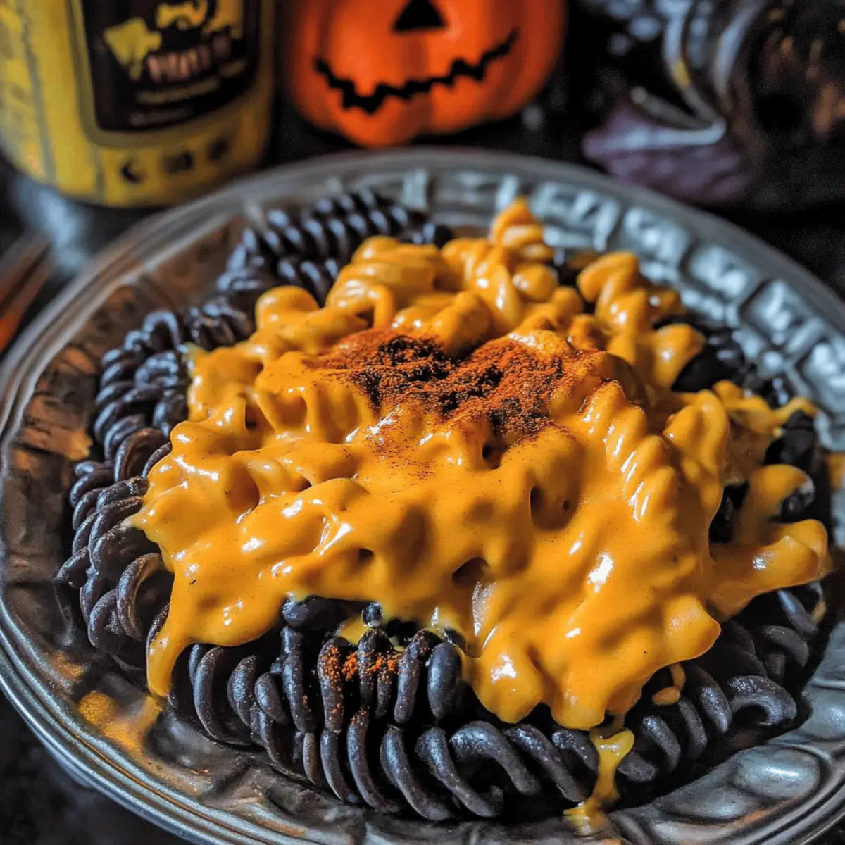 Halloween Pumpkin Ale Mac and Cheese