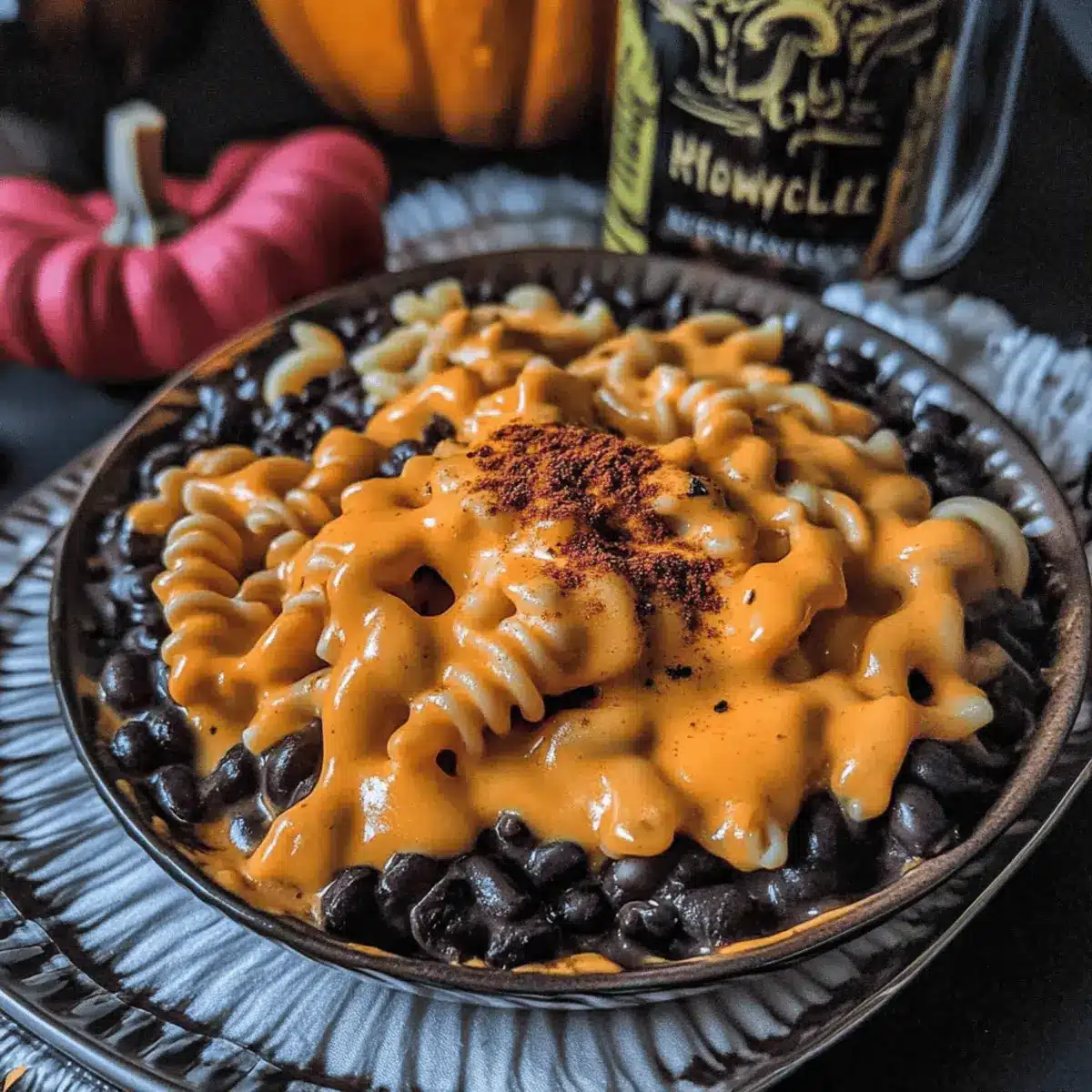 Halloween Pumpkin Ale Mac and Cheese qwuid3