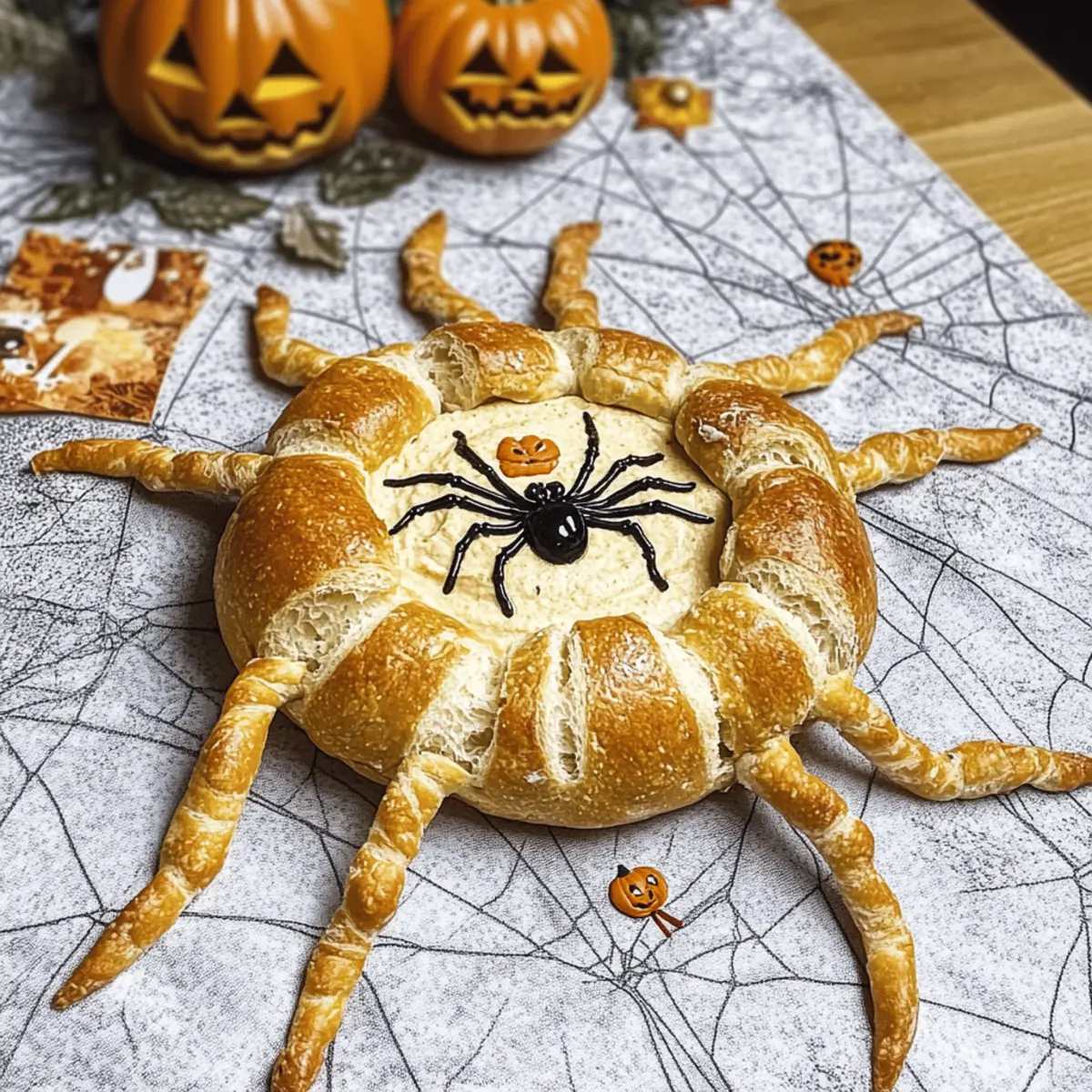 Halloween Spider Bread c4wkf8