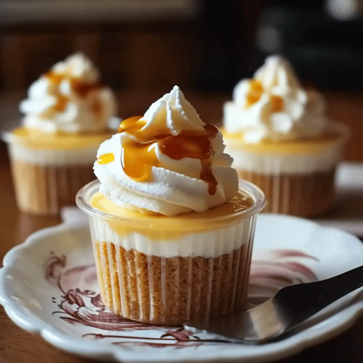 Harry Potter Individual Butterbeer Cheesecake Cups d4iwgh