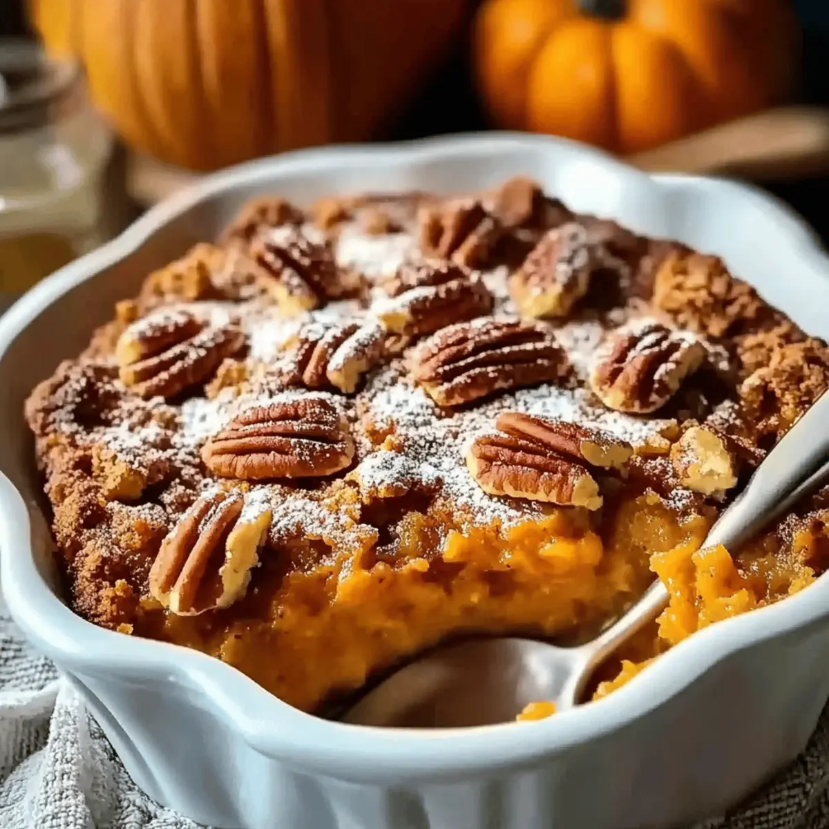 Maple Pecan Pumpkin Cobbler Recipe
