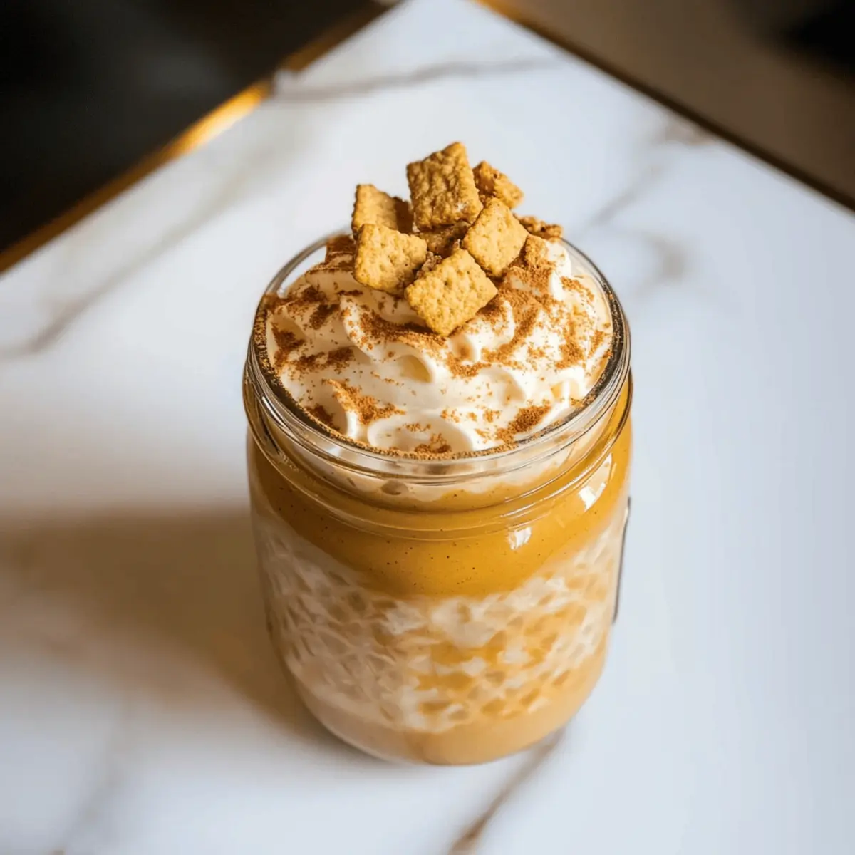 Pumpkin Cheesecake Overnight Oats wz2l7l