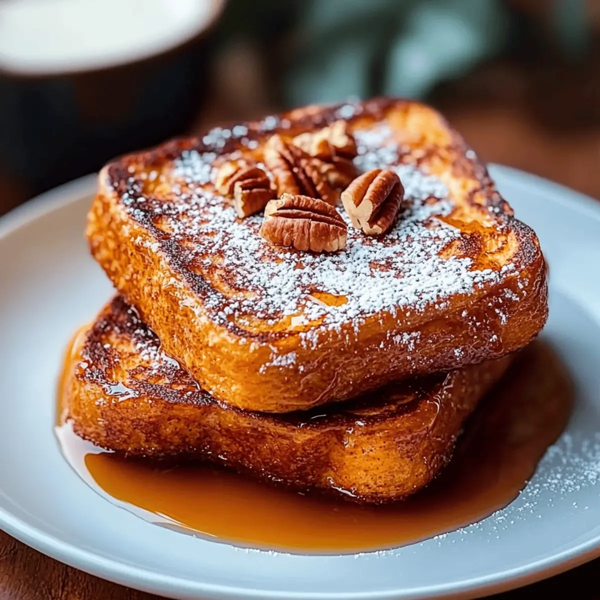 Pumpkin French Toast Breakfast cv4all