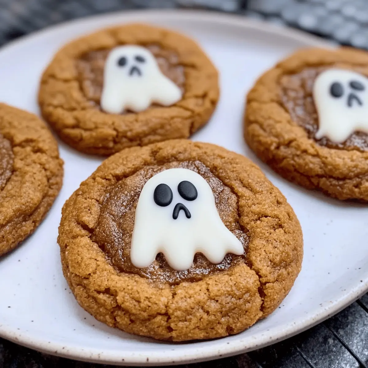 Spooky Ghost Brown Butter Pumpkin Cookies cuutg6