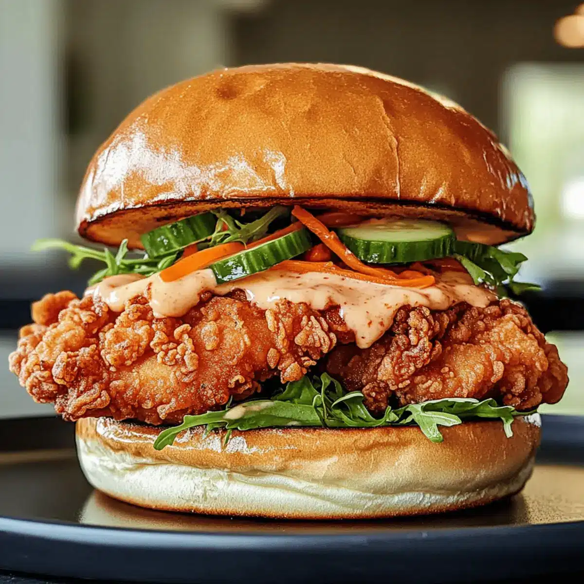 Thai Fried Chicken Sandwich mjrhbm