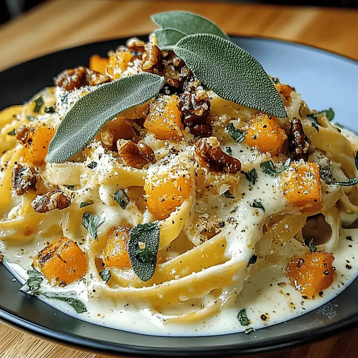Creamy Butternut Squash & Sage Pasta: Fall's Comfort Dish 4 Butternut Squash & Sage Pasta