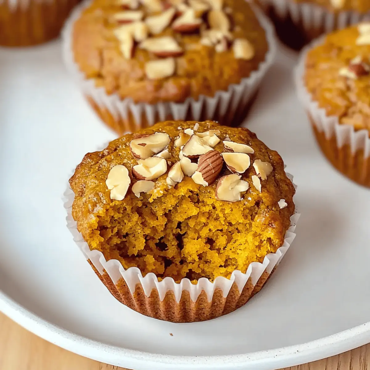 Pumpkin Muffins with Coconut Flour