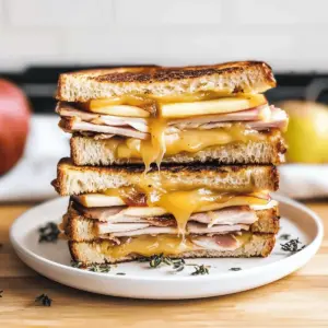 Apple & Cheddar Grilled Cheese
