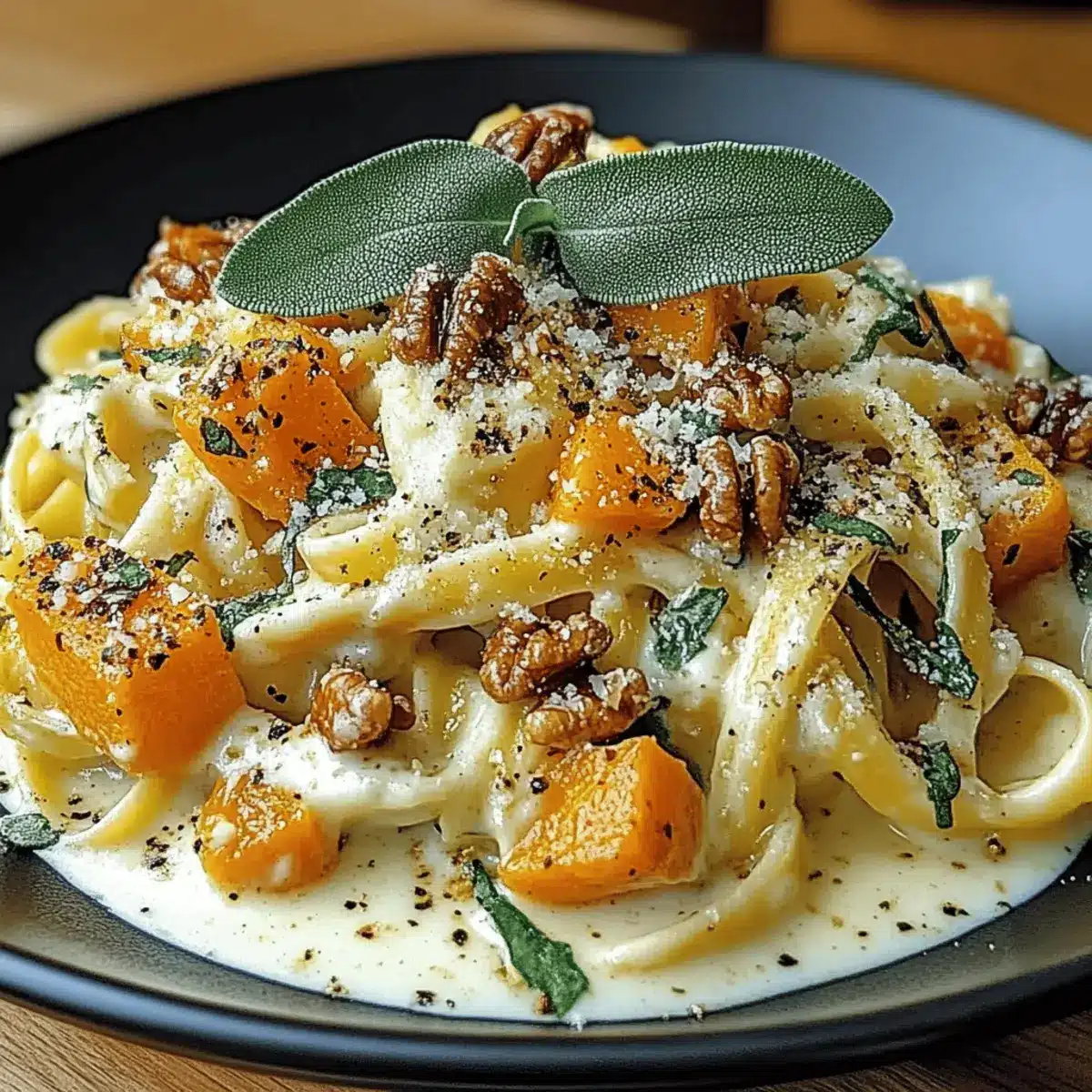 Creamy Butternut Squash & Sage Pasta: Fall's Comfort Dish 1