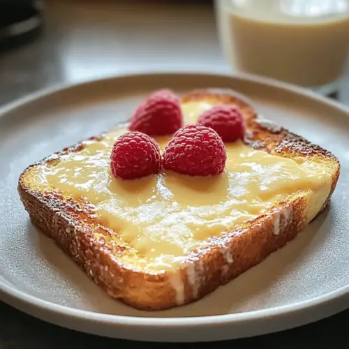 Air Fryer Custard Toast
