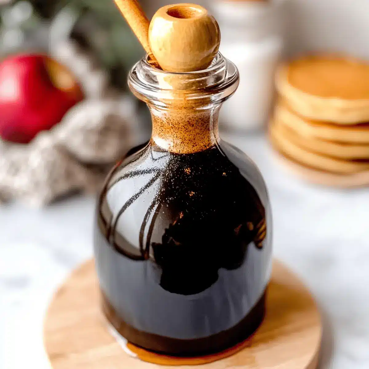 Homemade Apple Brown Sugar Syrup for Cozy Fall Mornings 1 Apple Brown Sugar Syrup ffd42r