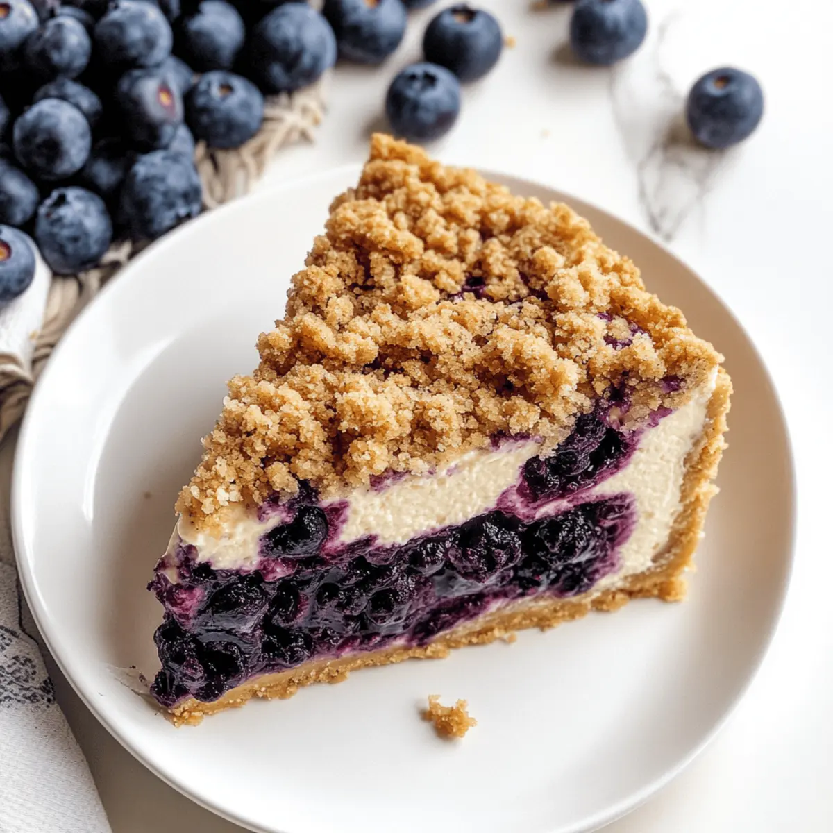 Blueberry Crumble Cheesecake dq5drs