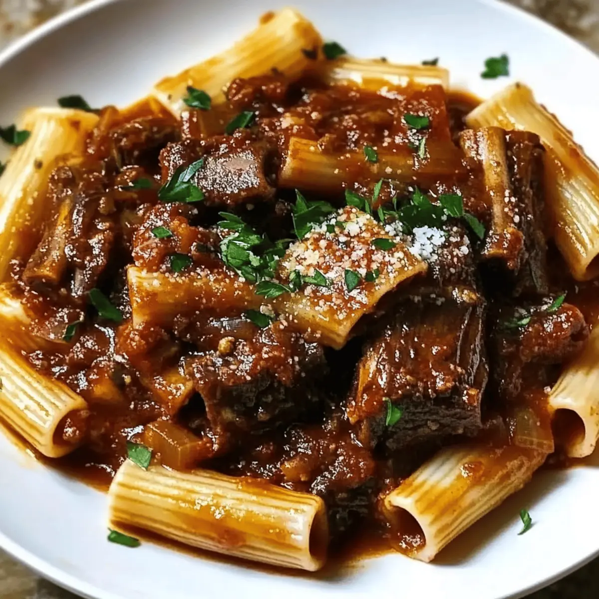 Braised Short Rib Ragu Pasta