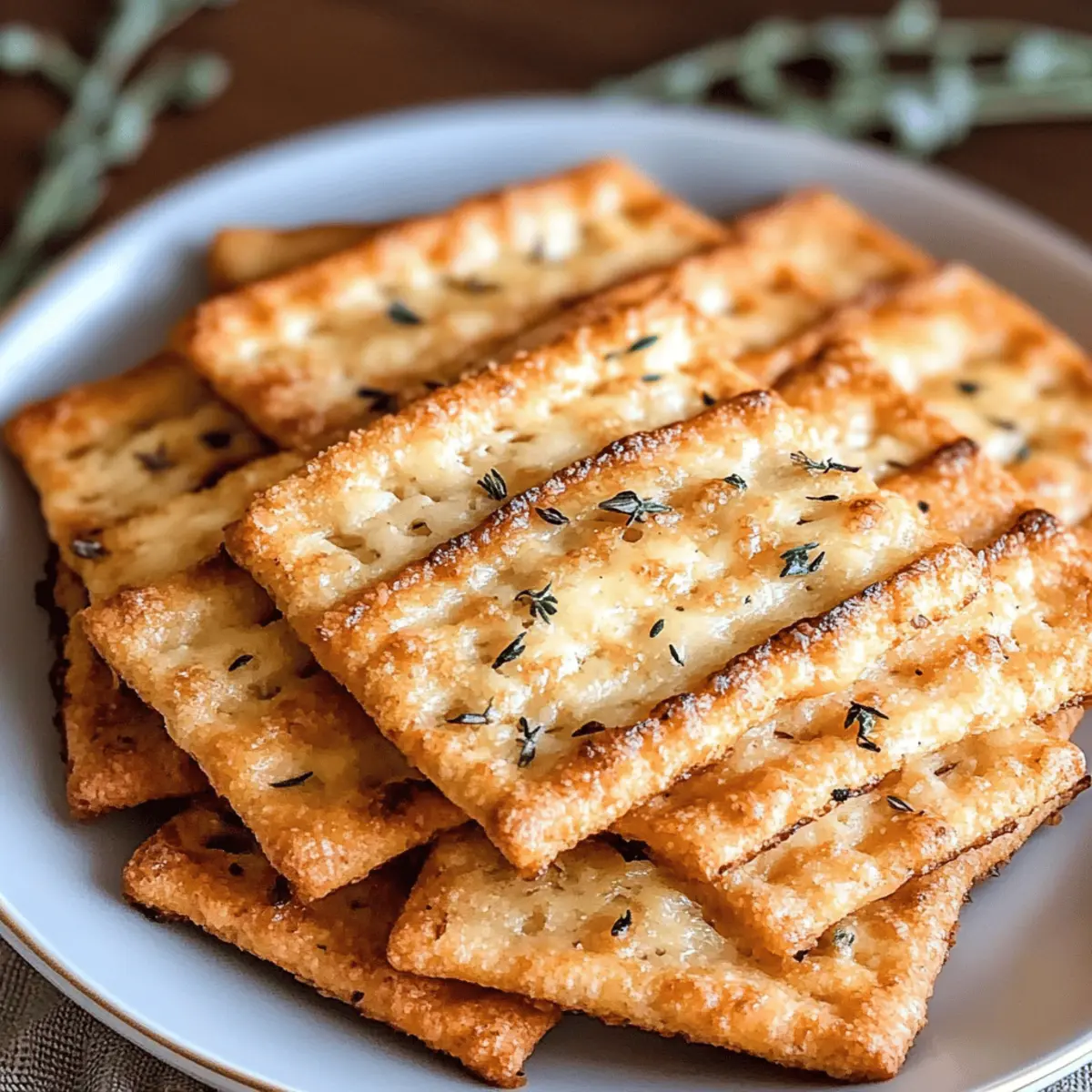 Irresistible Homemade Cheese Crackers: A Delicious Snack