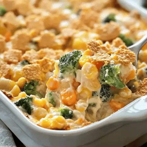 Cheesy Vegetable Casserole