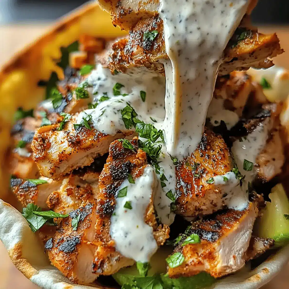 Chicken Shawarma with Garlic Sauce d9te04
