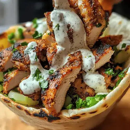 Chicken Shawarma with Garlic Sauce