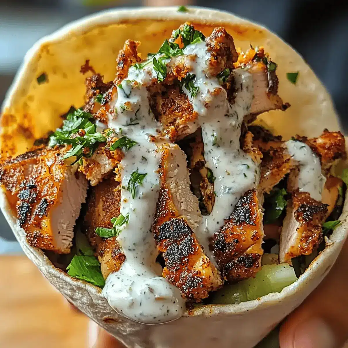 Chicken Shawarma with Garlic Sauce ymc2p3