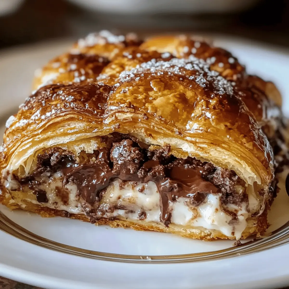 Irresistible Chocolate Croissant Breakfast Bake with Flaky Layers 1 Chocolate Croissant Breakfast Bake with Flaky Layers o3jbzq
