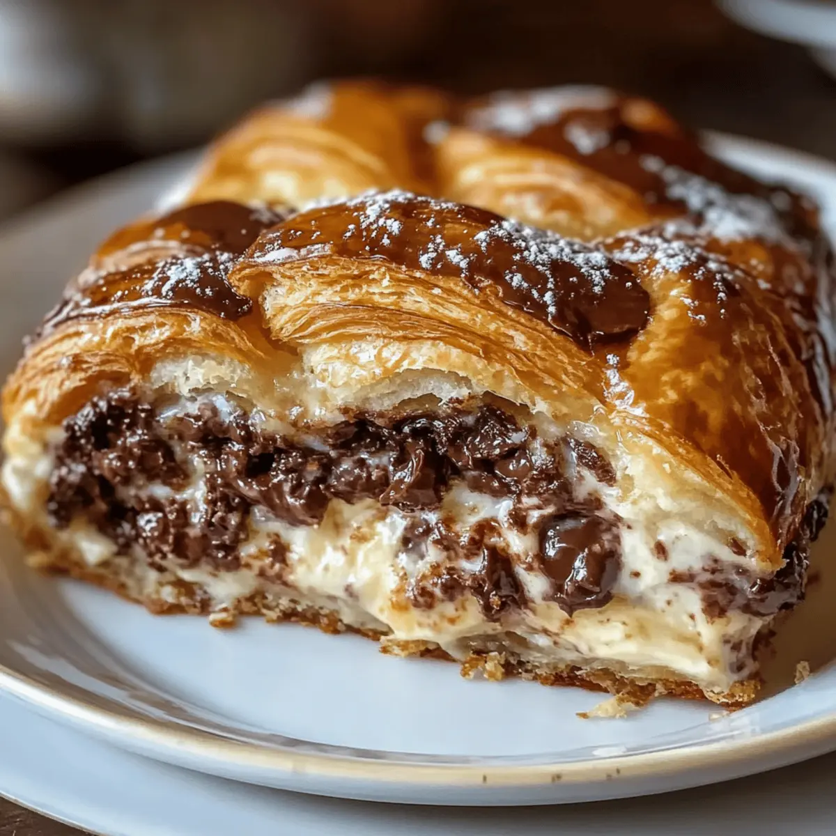 Irresistible Chocolate Croissant Breakfast Bake with Flaky Layers 2 Chocolate Croissant Breakfast Bake with Flaky Layers p5rkyy