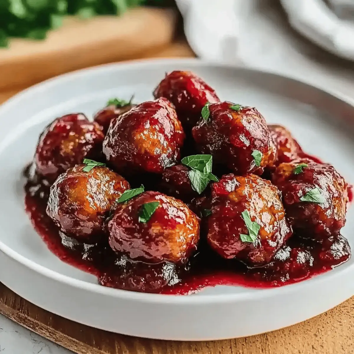 Cranberry Sauce Meatballs qgjvin