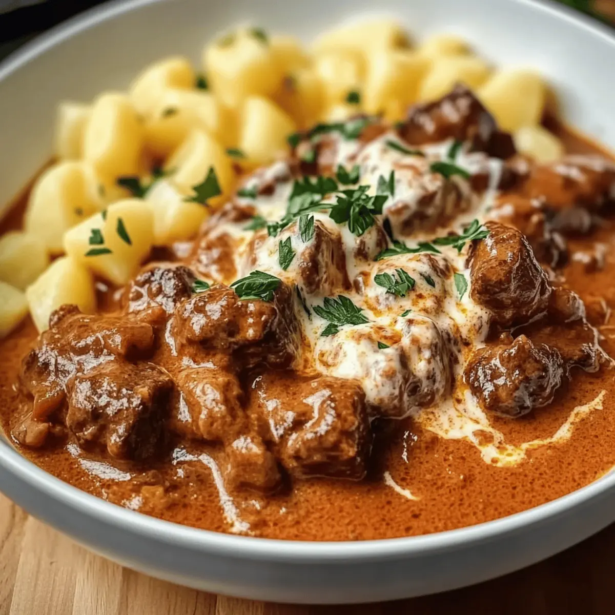 Creamy German Goulash: Cozy Comfort Food Made Easy 2 Creamy German Goulash c7qh5u