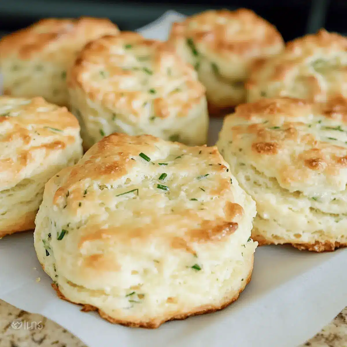 Flaky Goat Cheese and Chive Biscuits for Brunch Bliss 2