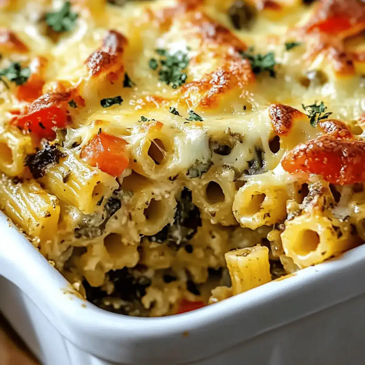 Mediterranean Vegetable Pasta Bake dvf4w1