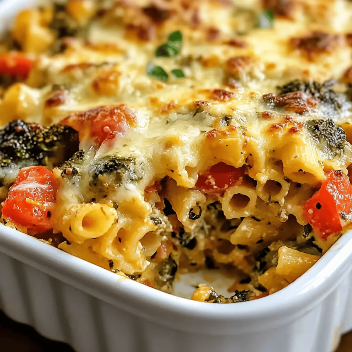 Mediterranean Vegetable Pasta Bake gasjqc