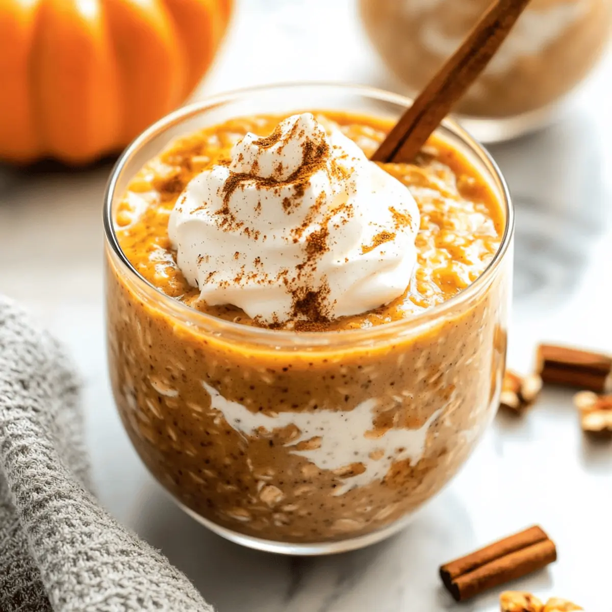 Delicious Pumpkin Pie Protein Overnight Oats for a Nutritious Start 4 Pumpkin Pie Protein Overnight Oats