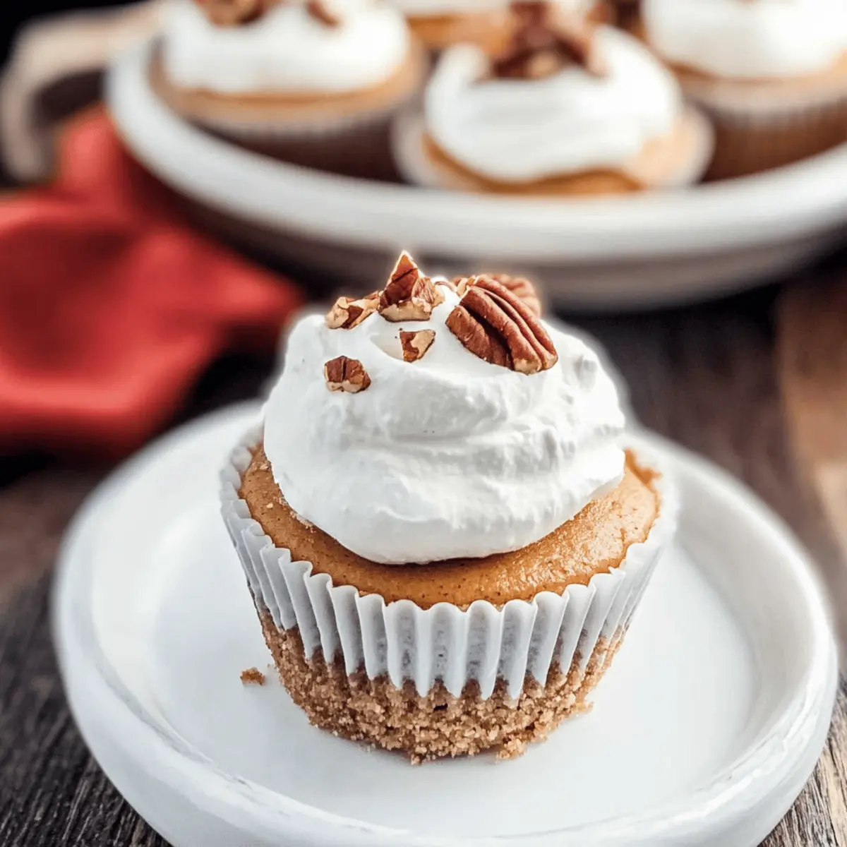 Deliciously Guilt-Free Skinny Mini Pumpkin Cheesecakes 1 Skinny Mini Pumpkin Cheesecakes oionrs