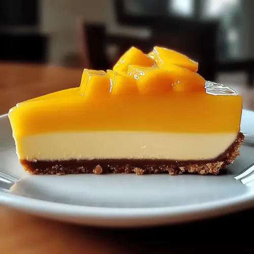 Velvety Mango Cheesecake Bliss