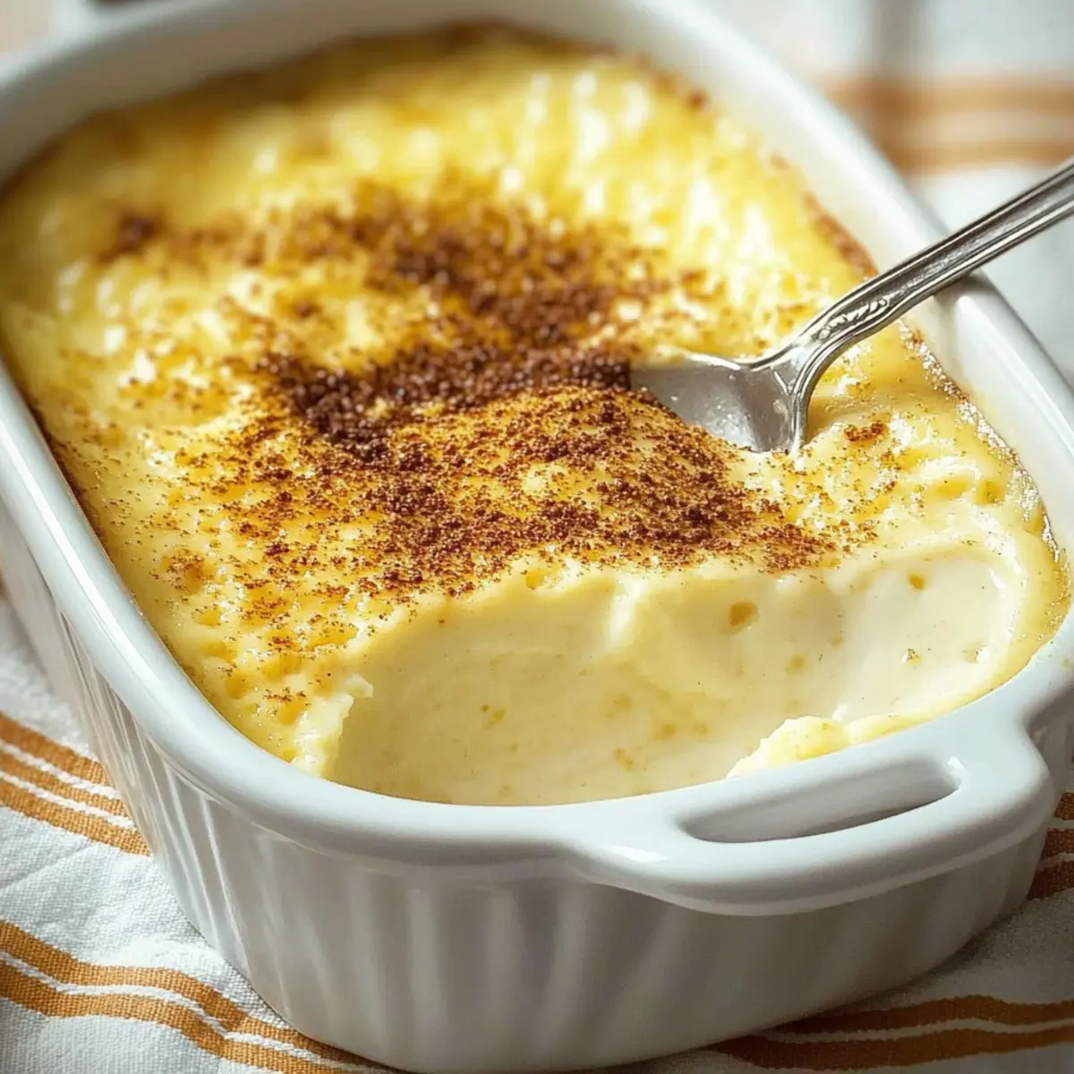 Dreamy Warm Baked Custard