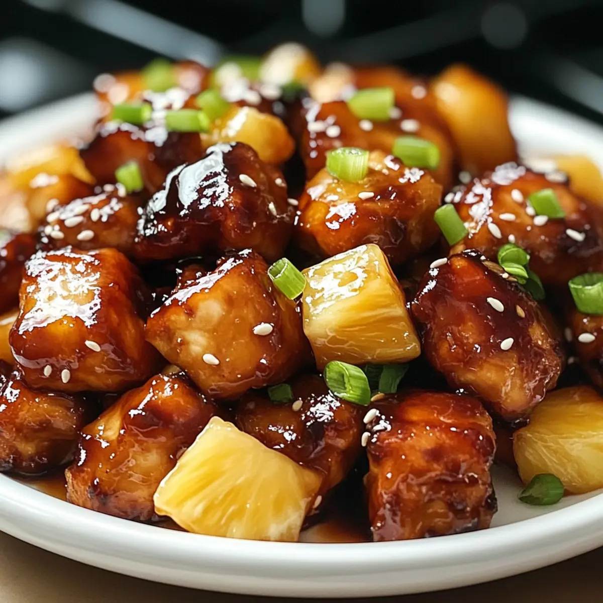 Brown Sugar Pineapple Chicken